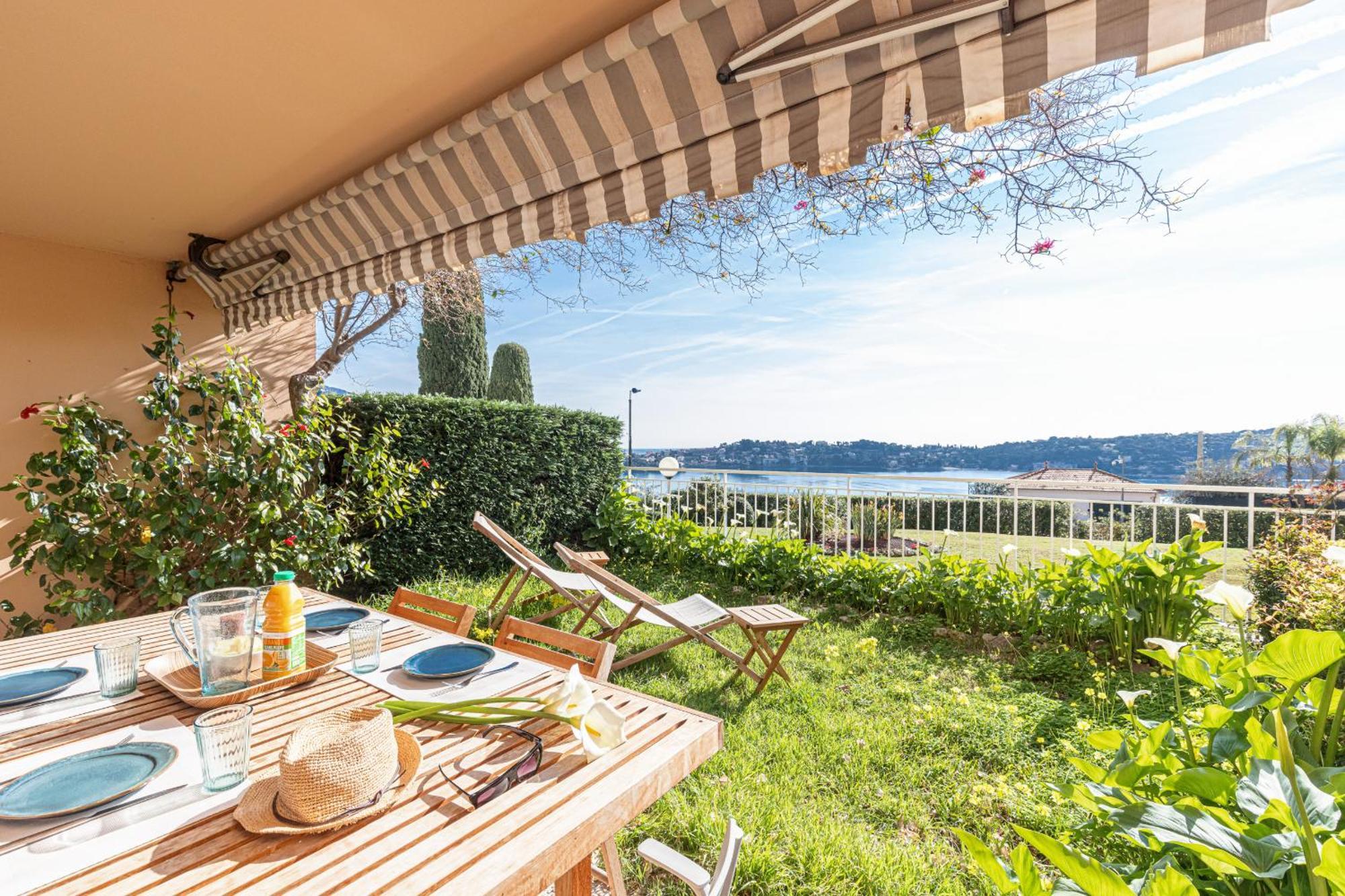2 Bdr Villefranche-Sur-Mer Sea View Parking And Swimming Pool Exterior foto