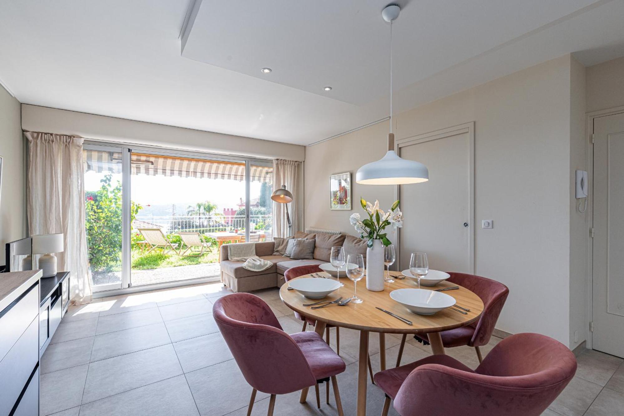 2 Bdr Villefranche-Sur-Mer Sea View Parking And Swimming Pool Exterior foto