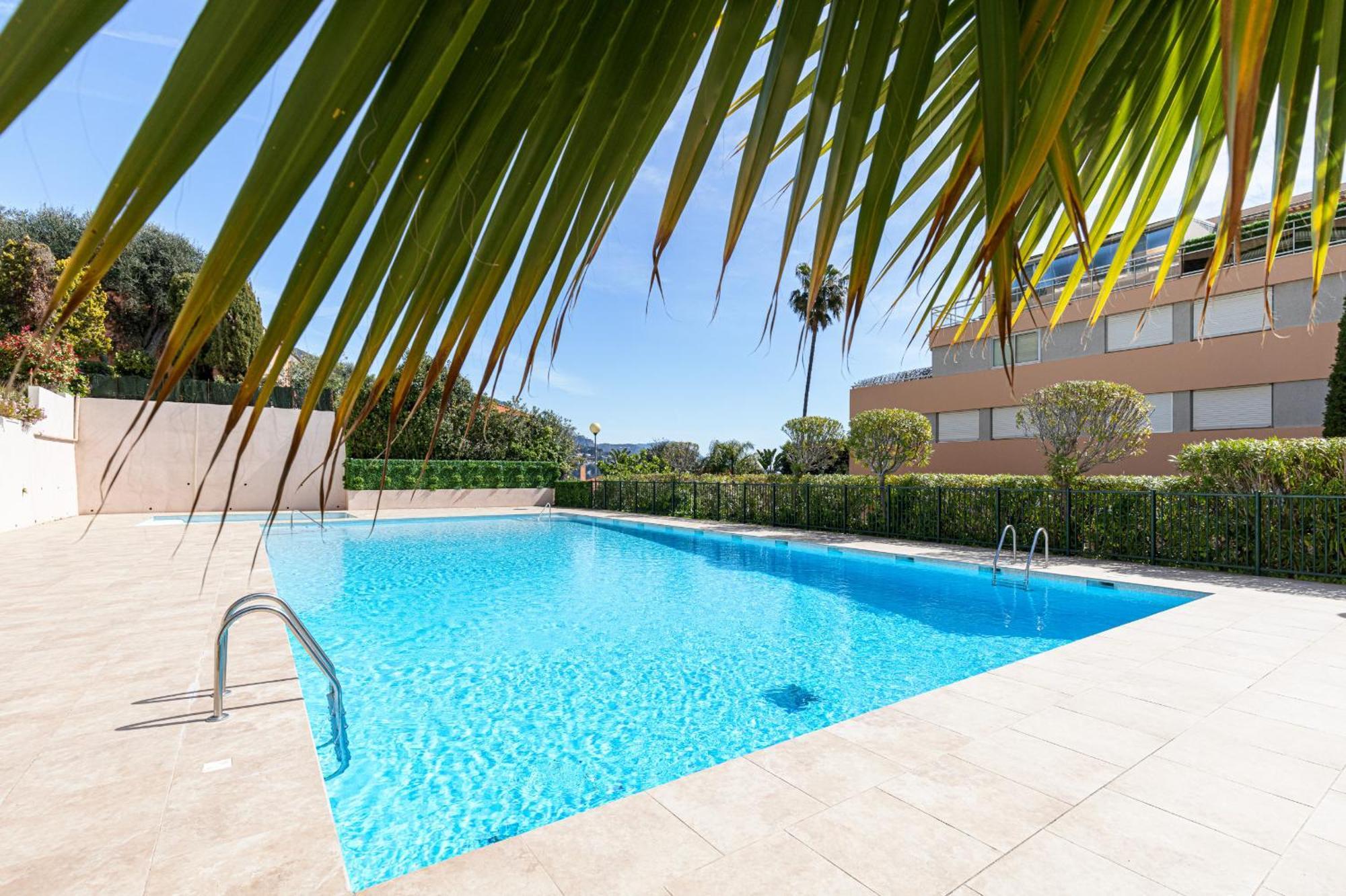 2 Bdr Villefranche-Sur-Mer Sea View Parking And Swimming Pool Exterior foto