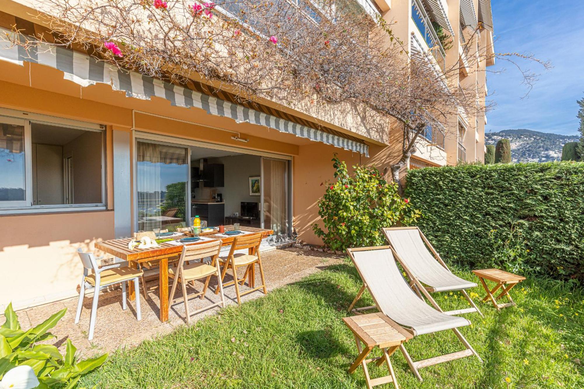 2 Bdr Villefranche-Sur-Mer Sea View Parking And Swimming Pool Exterior foto