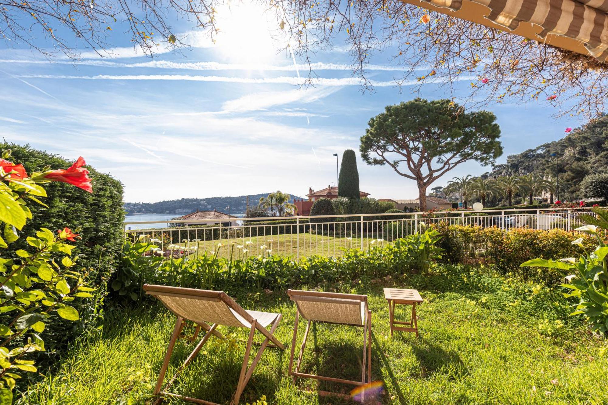 2 Bdr Villefranche-Sur-Mer Sea View Parking And Swimming Pool Exterior foto