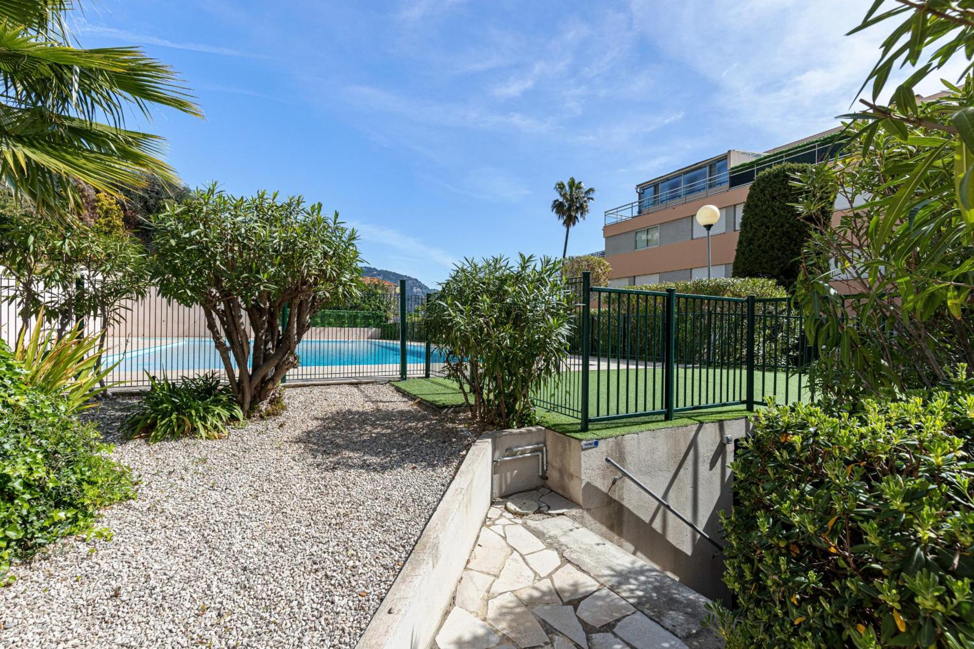 2 Bdr Villefranche-Sur-Mer Sea View Parking And Swimming Pool Exterior foto