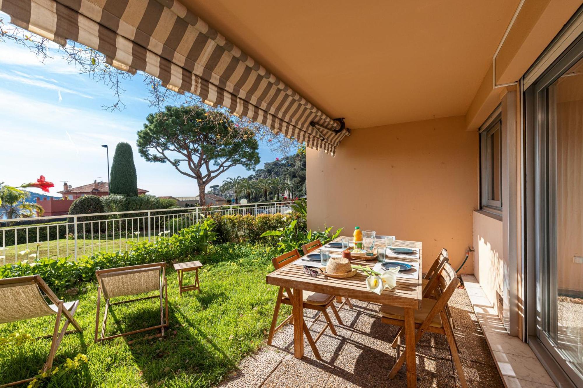 2 Bdr Villefranche-Sur-Mer Sea View Parking And Swimming Pool Exterior foto