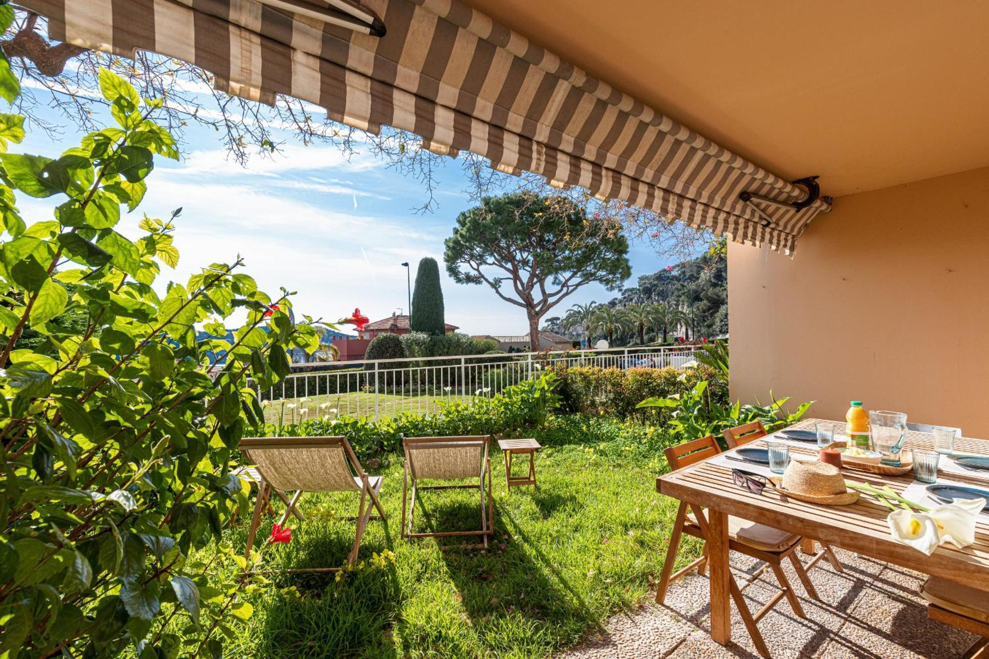 2 Bdr Villefranche-Sur-Mer Sea View Parking And Swimming Pool Exterior foto