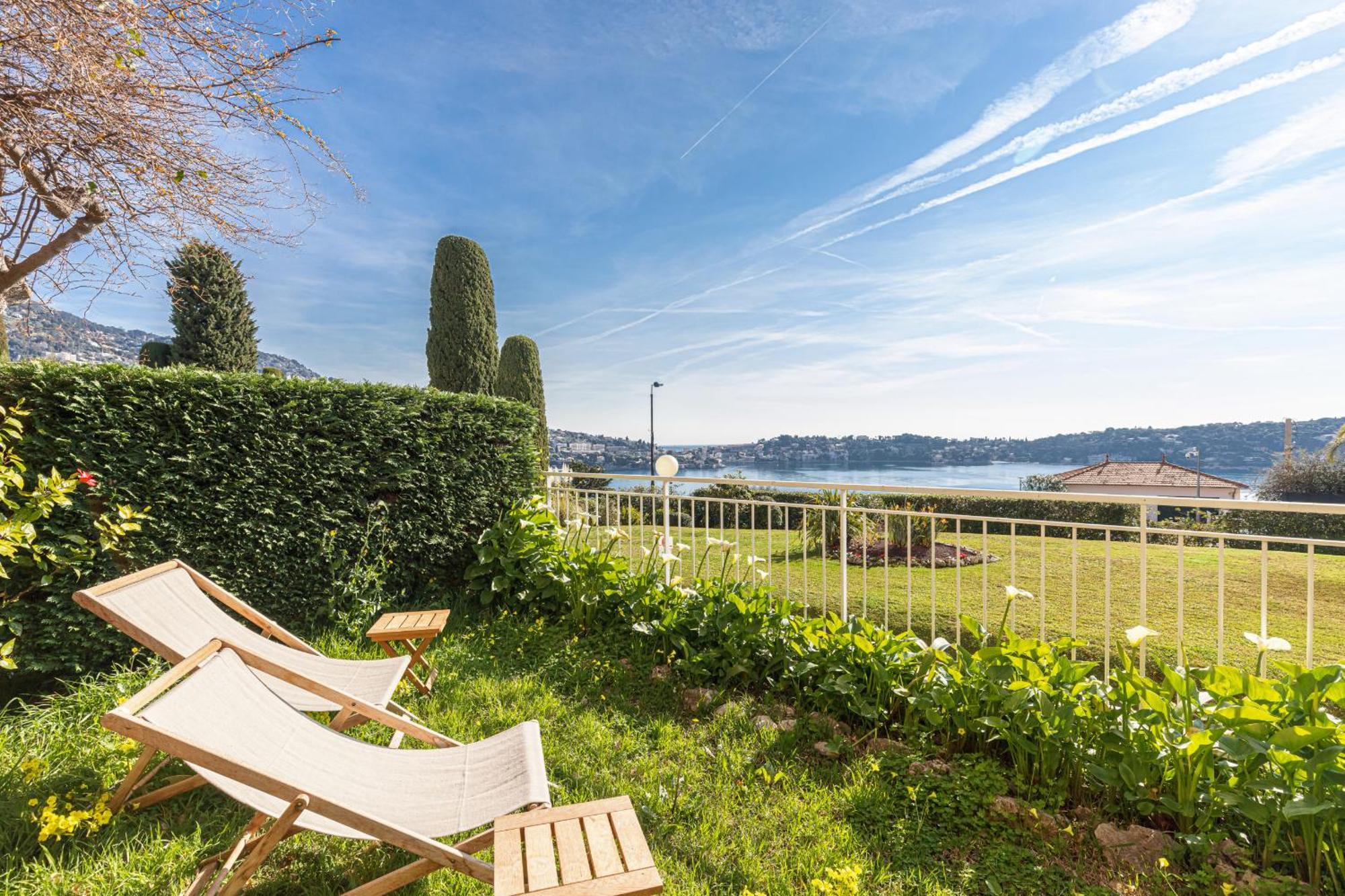 2 Bdr Villefranche-Sur-Mer Sea View Parking And Swimming Pool Exterior foto