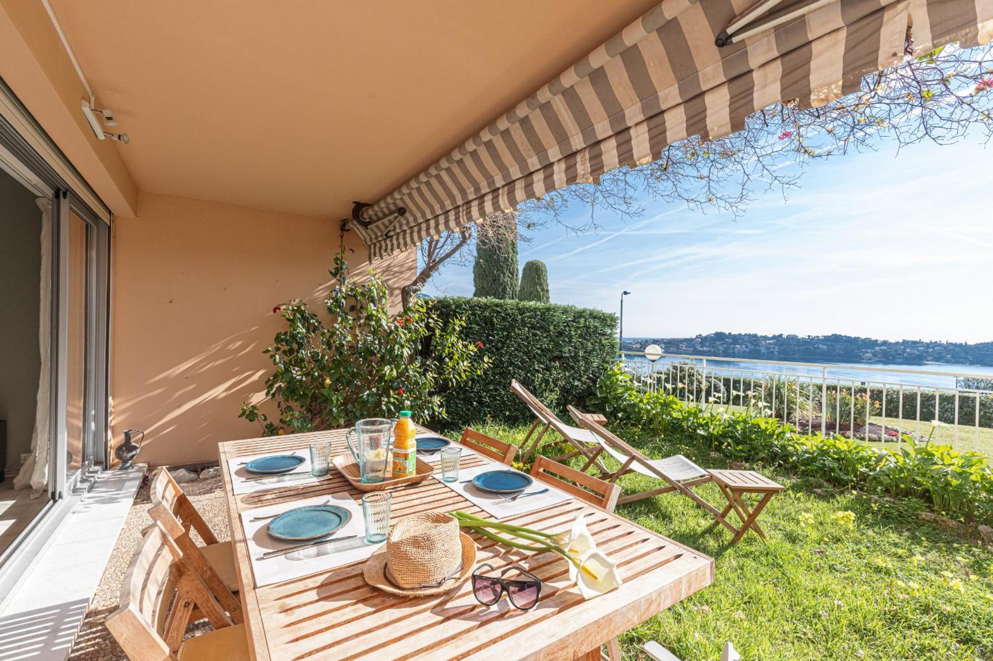 2 Bdr Villefranche-Sur-Mer Sea View Parking And Swimming Pool Exterior foto